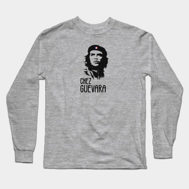 Chez Guevara Long Sleeve T-Shirt by @johnnehill